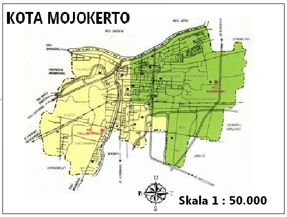 map-kota-mojokerto
